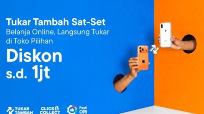 Makin Sat-Set, Blibli Hadirkan Tukar Tambah Online dan Pickup di Toko