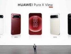 HUAWEI Umumkan Pura X View Smartphone dengan Layar Lebar Pertama