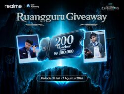 realme dan Ruangguru Berkolaborasi Dukung Pendidikan Generasi Muda