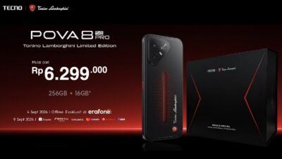 TECNO POVA 8 Pro 5G Resmi Meluncur di Indonesia Kolaborasi Tonino Lamborghini