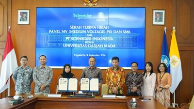 Schneider Electric dan UGM Perluas Kemitraan Strategis