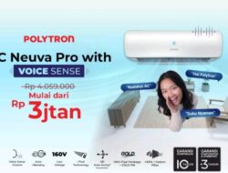 Pertama di Indonesia, AC Polytron Voice Sense Bisa Dikontrol Tanpa Internet