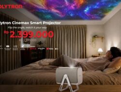 Polytron Cinemax Smart Projector FlipX: Solusi Bioskop Pribadi Praktis di Rumah