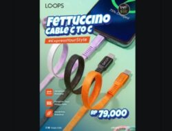 LOOPS Hadirkan Cable Fettuccino dengan Dukungan Charging hingga 60W