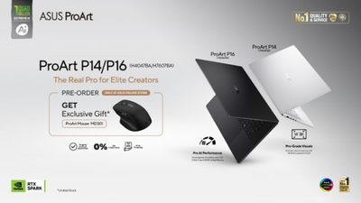 Pre-order ASUS ProArt P14 dan P16 Resmi Dibuka di Indonesia