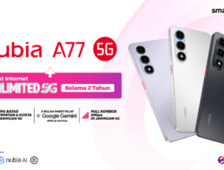 nubia dan SMARTFREN Siapkan Paket Unlimited 5G untuk Konsumen Indonesia